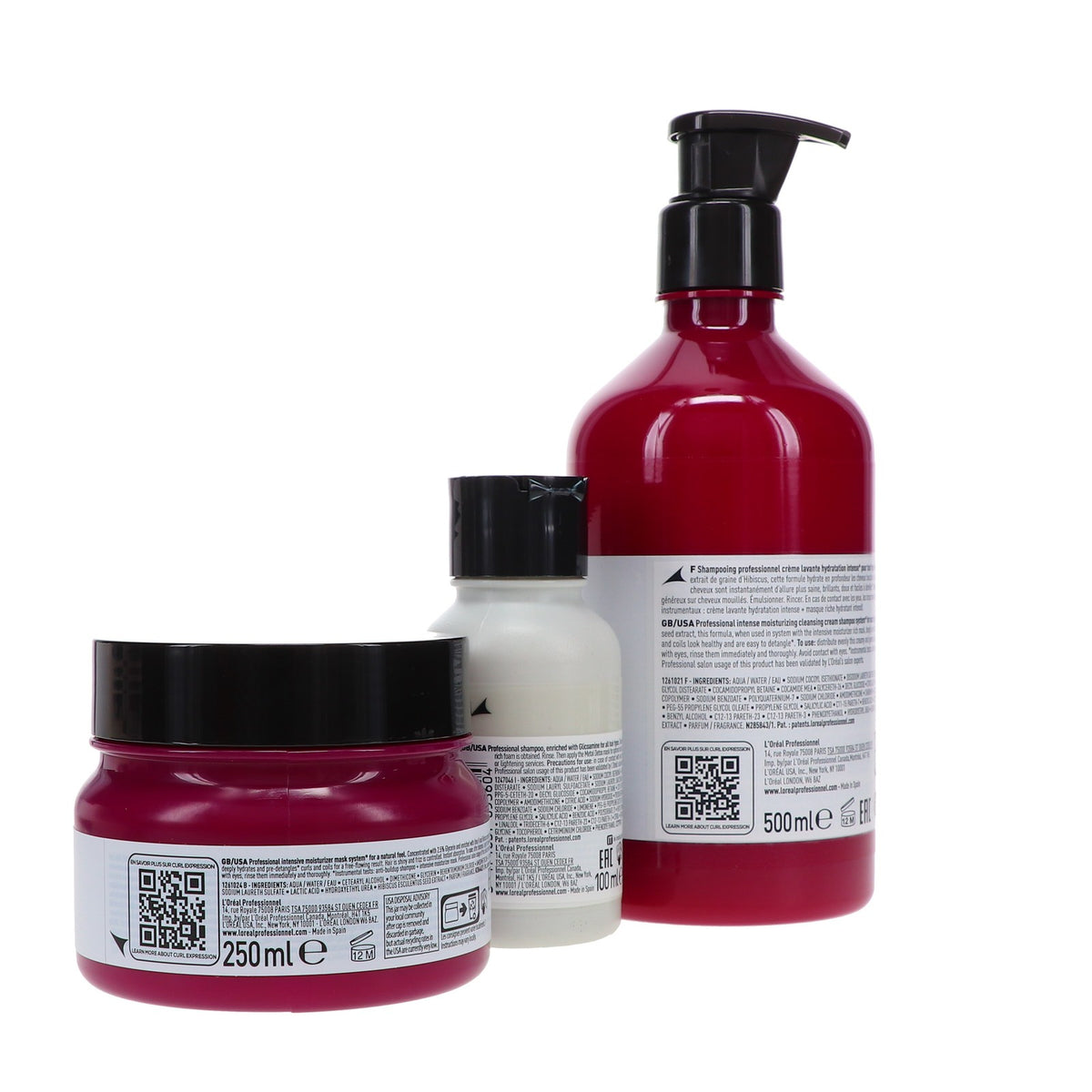 Curl Expression Hair Care Set for Curly Hair - Hydrating Shampoo & Mask