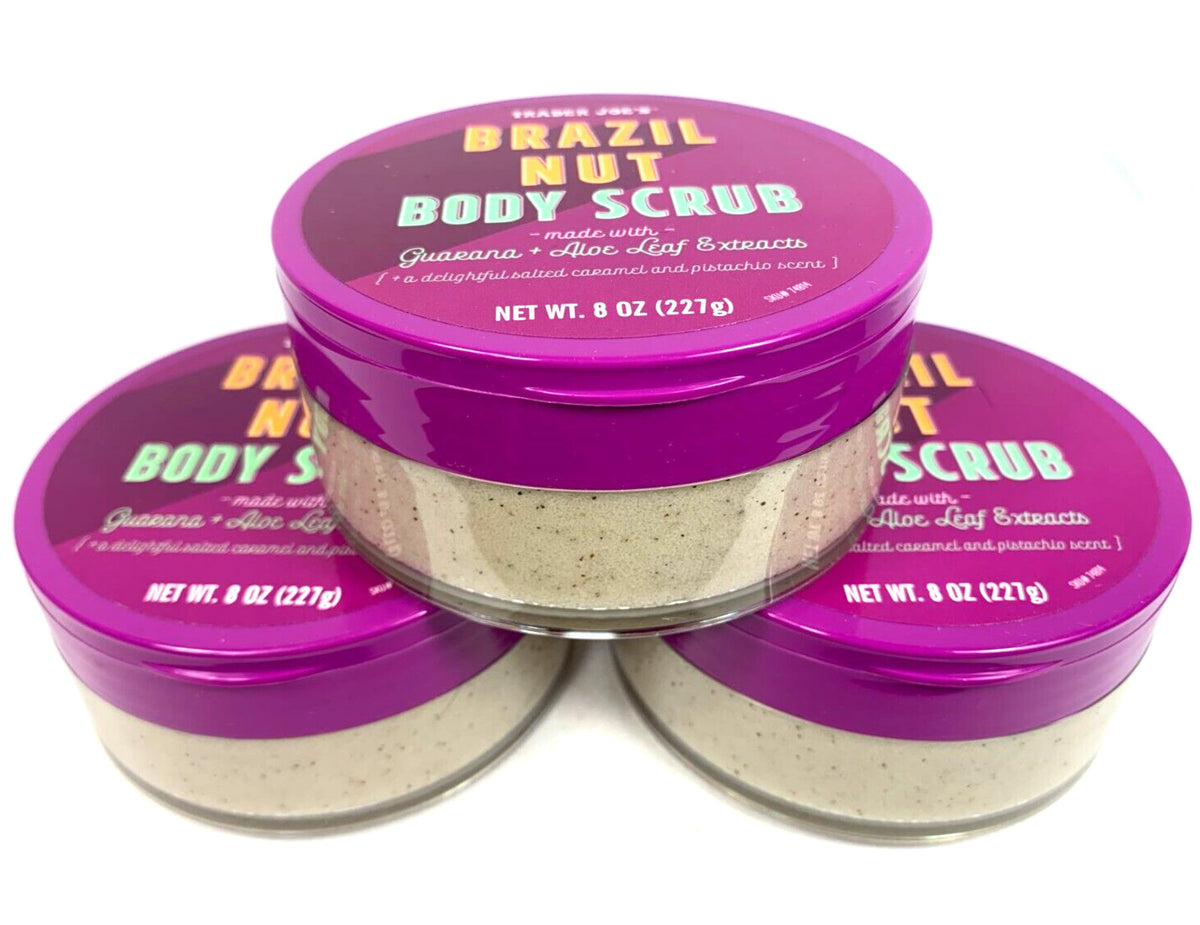 Trader Joe’s Brazil Nut Body Scrub 8oz NEW Quantity Discount
