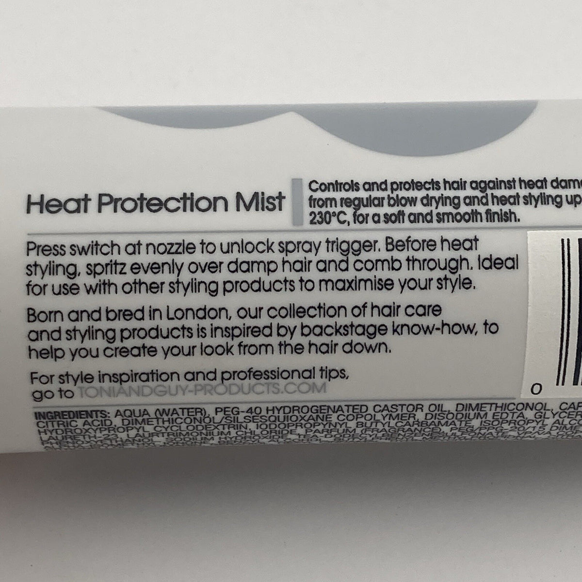 Toni & Guy Heat Protection Mist Spray - Discontinued 3 Pack 5.07oz