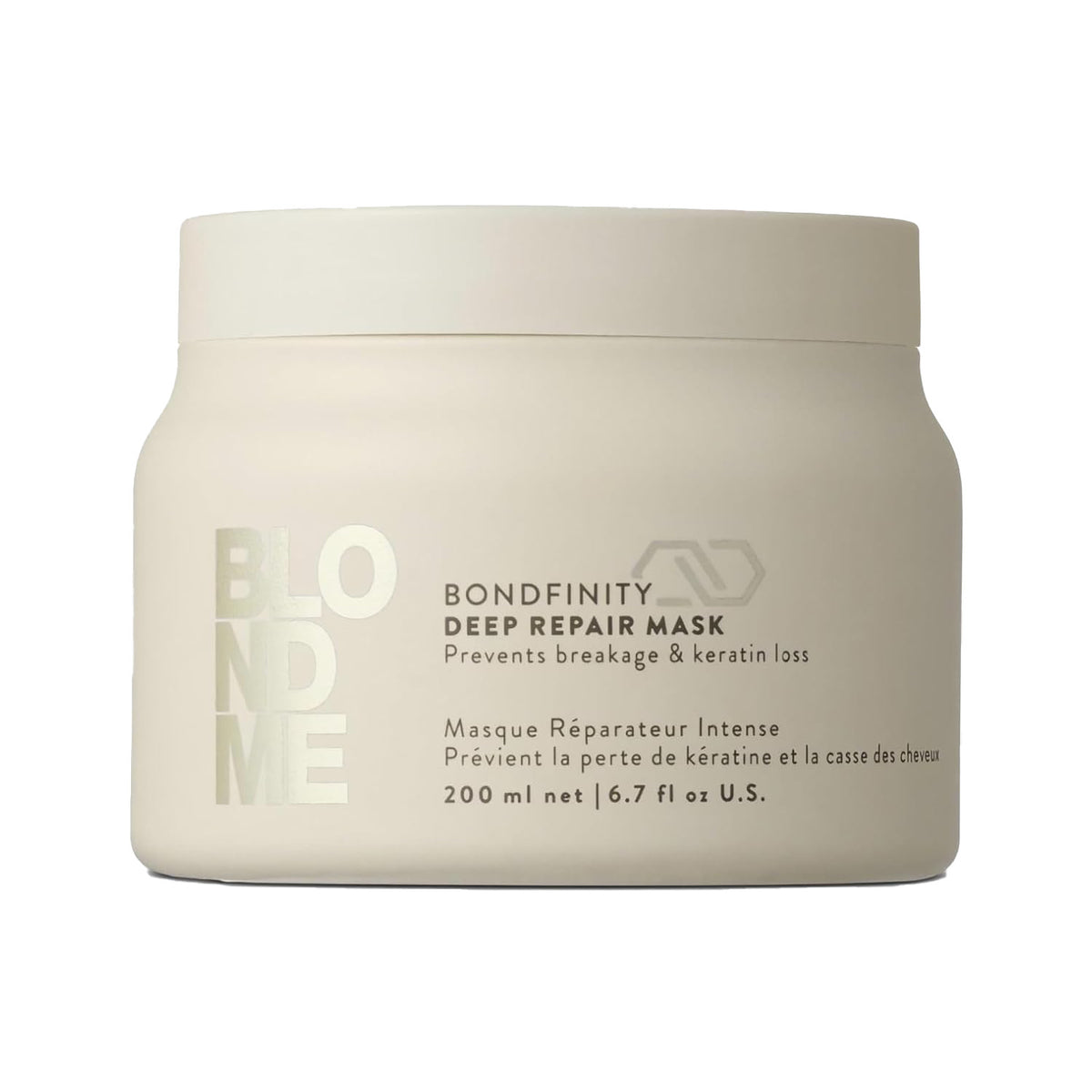 Schwarzkopf BlondMe Bondfinity Deep Repair Hair Mask 6.7 oz - Nourishing Treatment