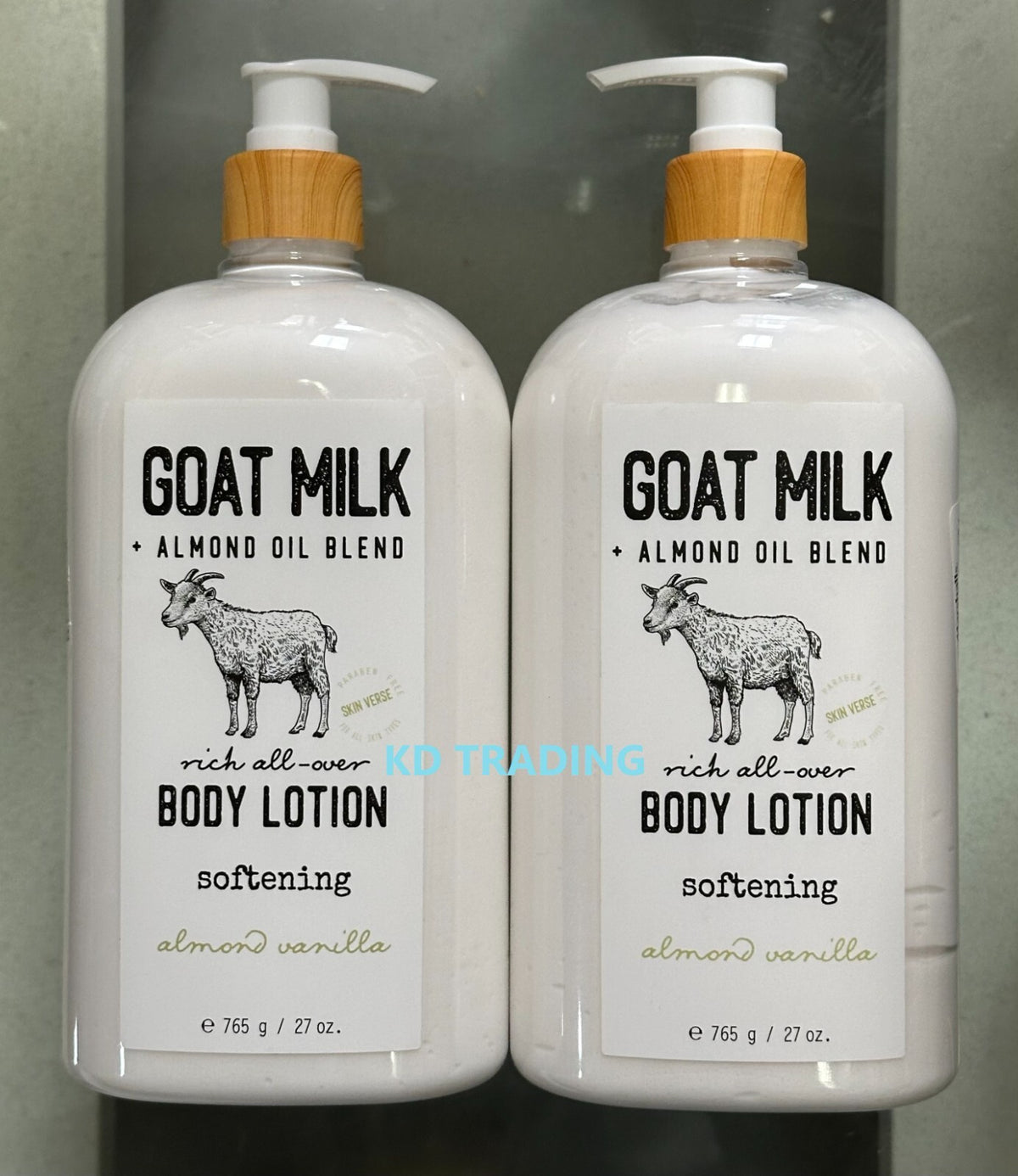 Goat Milk Almond Oil Body Lotion - 2-Pack, 27oz