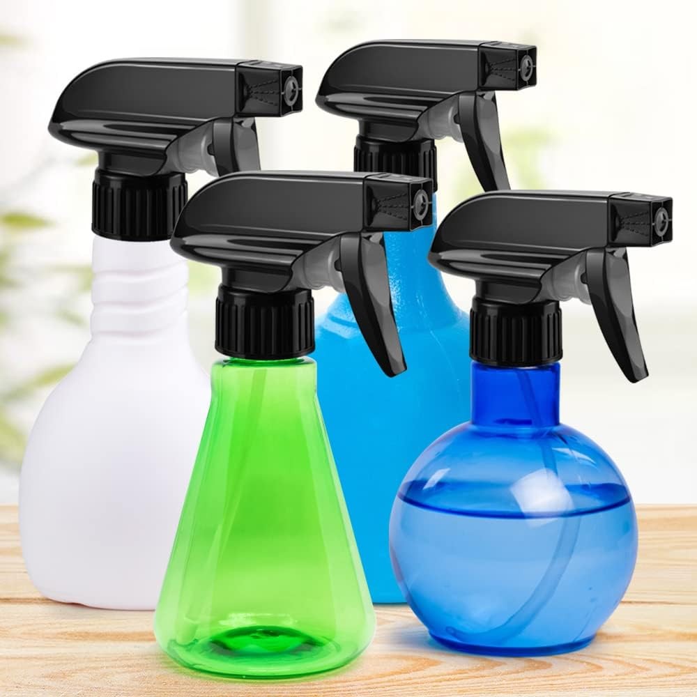 Plastic Spray Bottle Nozzle Heads Replacement 8oz & 16oz 4 Pack