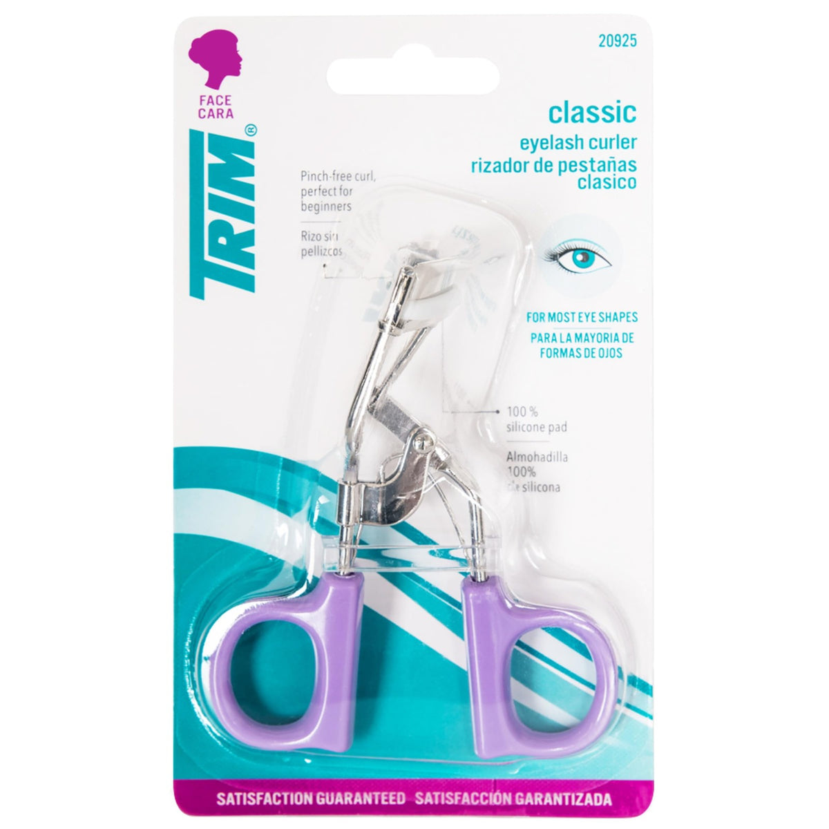 Eyelash Curler for Pinch-Free Lash Lift & Standard, Purple - Salon-Quality Makeup Tool