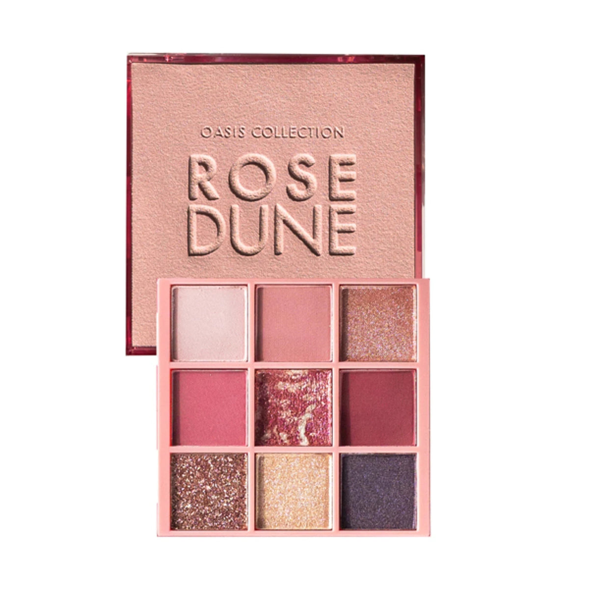 Vegan Eyeshadow Palette with Natural Tones - Multiple Shades