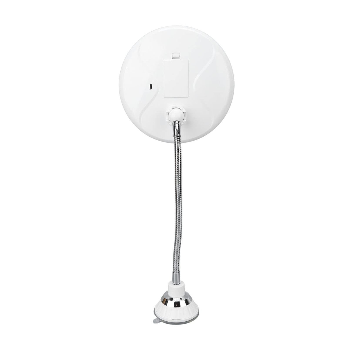 LED Makeup Mirror 10x Magnification, Wall Mount Round Reflector with 22 LEDs, USB/Battery Powered