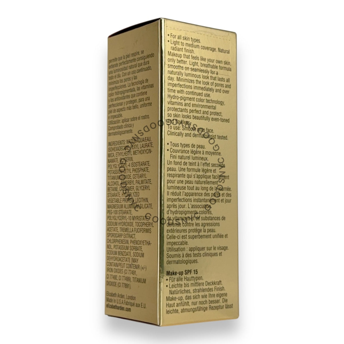 Long-Wear Foundation with Hydrating Ingredients - Warm Cappuccino, 1 oz