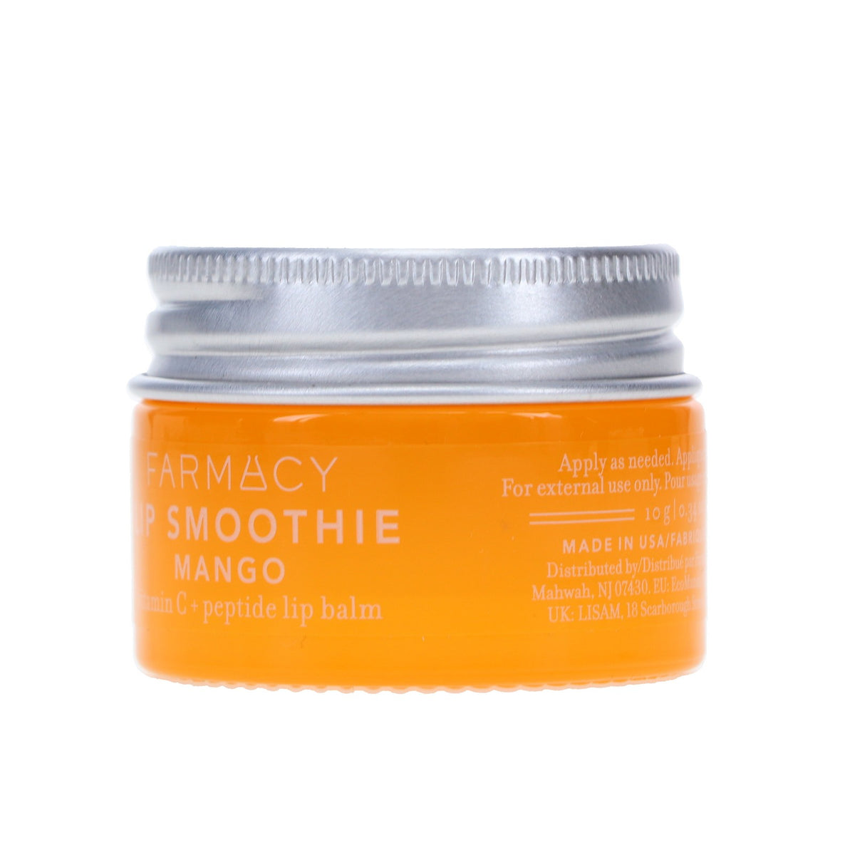 Farmacy Lip Smoothie Mango Vitamin C Peptide Lip Balm 0.34 oz