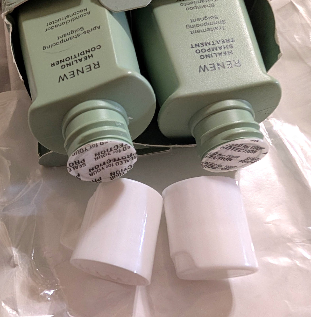 Renew Hair Healing Shampoo & Conditioner Travel Duo