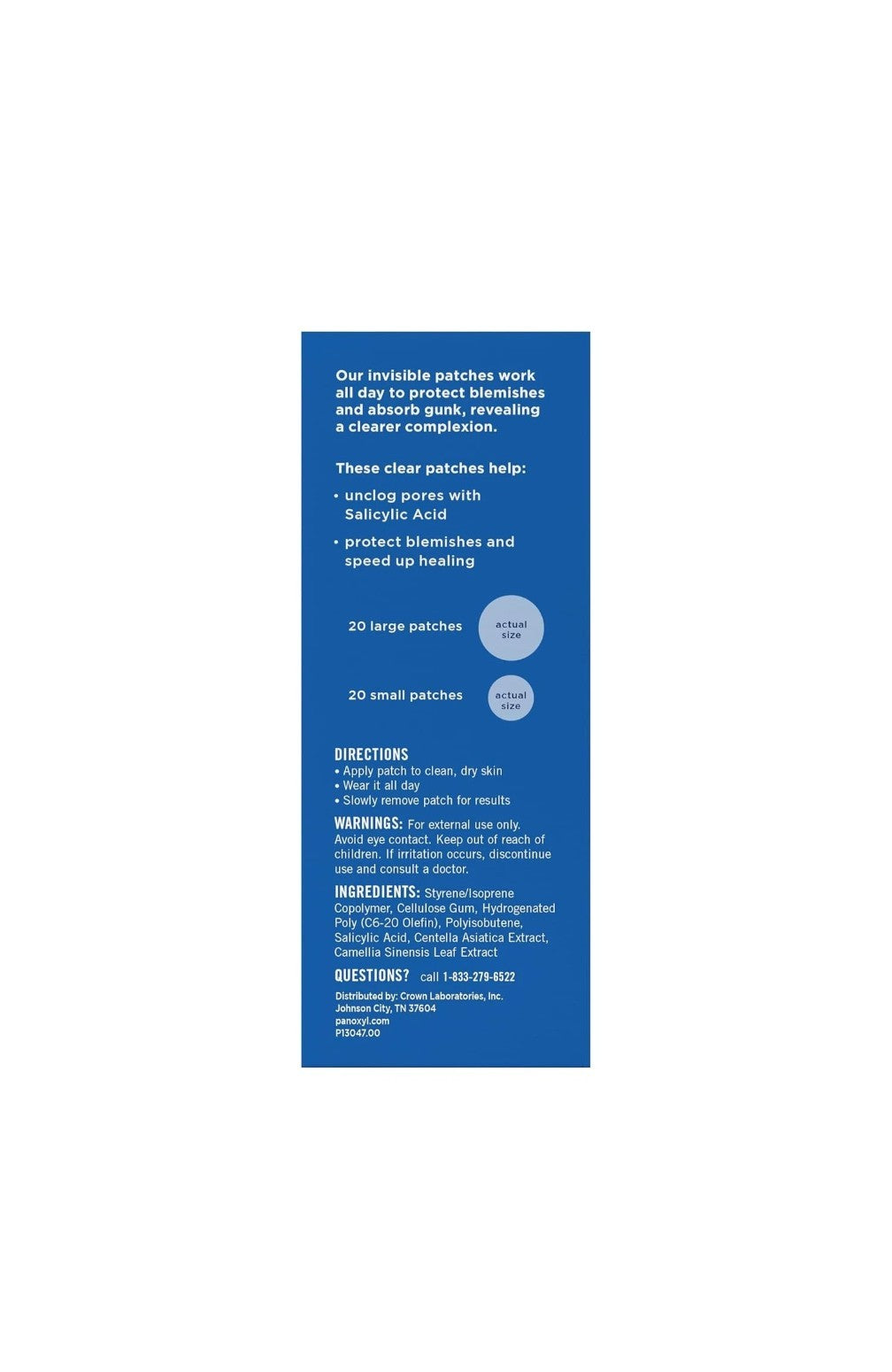 Invisible Patches for Skin Care - Dermatologist-Recommended Acne & Blemish Treatment