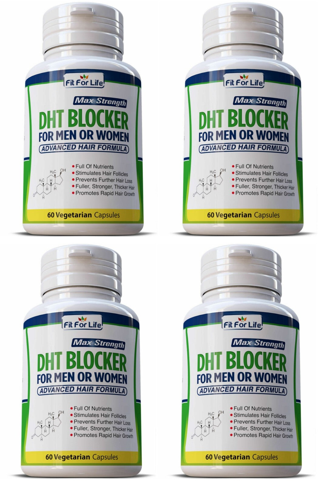 Hair Loss Treatment - DHT Blocker Capsules, 240 Count