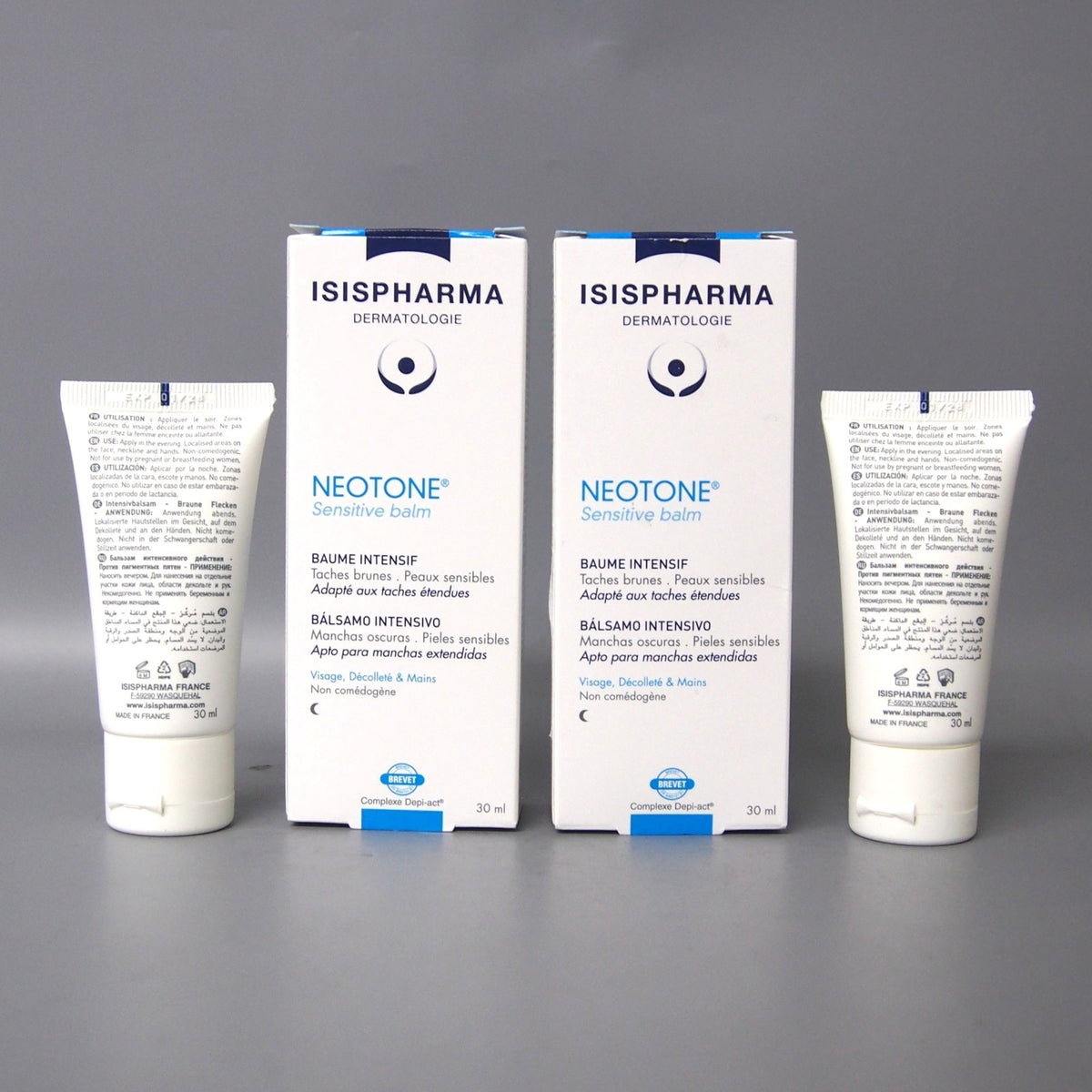 Neotone Intensive Skin Brightening Balm for Face, Neck & Hands 30ml - 2 Pack