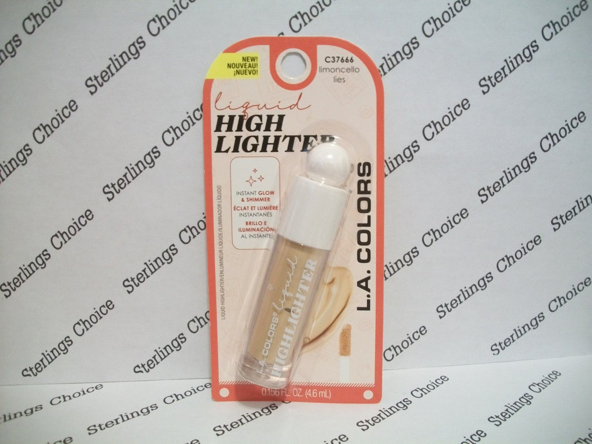 Liquid Highlighter for Face Glow and Makeup Shine - Limoncello Lies