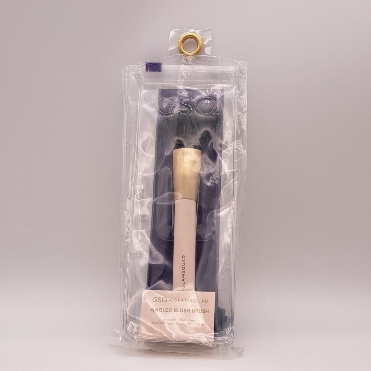 Angled Makeup Brush - Synthetic Fiber Blush Brush for Contouring