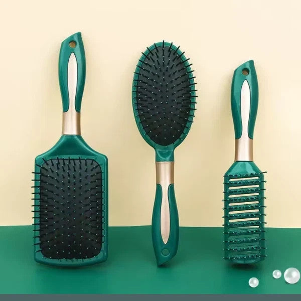 Anti-Static Hairbrush for Styling & Detangling - Unisex Hair Comb Set