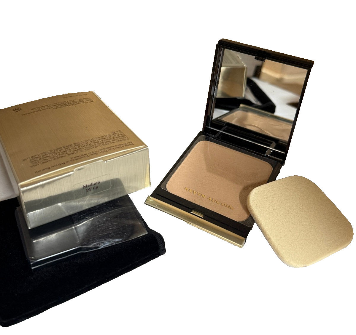 Kevyn Aucoin Sensual Skin Powder Foundation Medium PF08 0.32 oz NIB