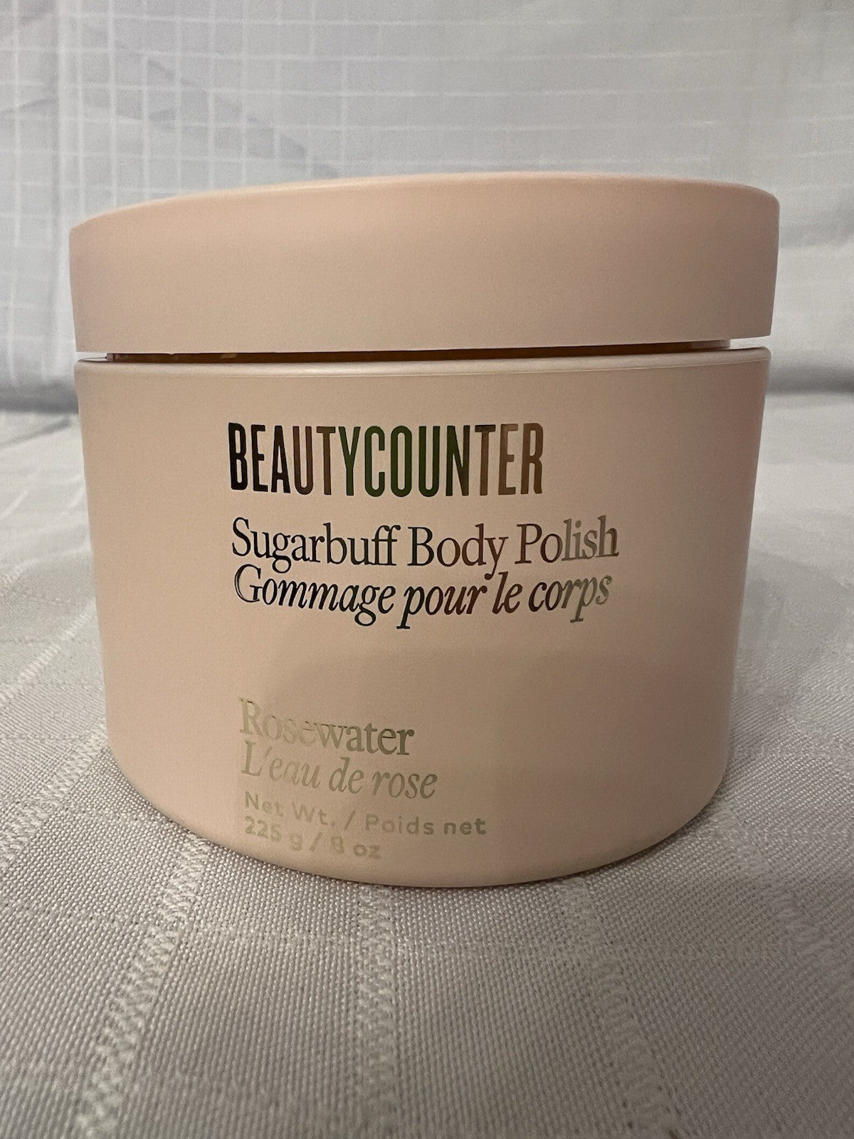 *Beautycounter* Sugarbuff Body Polish Scrub in Rosewater - Limited