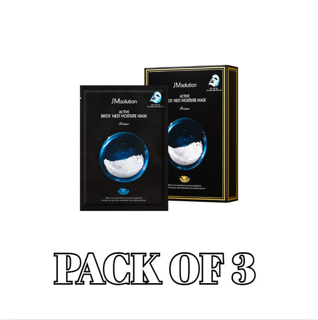 Bird's Nest Moisture Mask Sheet - 30 Pack (3 Boxes)
