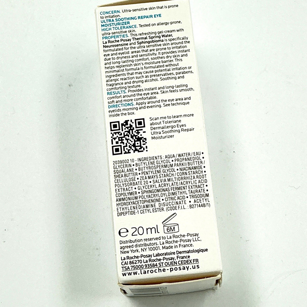 Sensitive Skin Skincare Set with SPF 50 and Eye Cream - 4 Piece La Roche-Posay