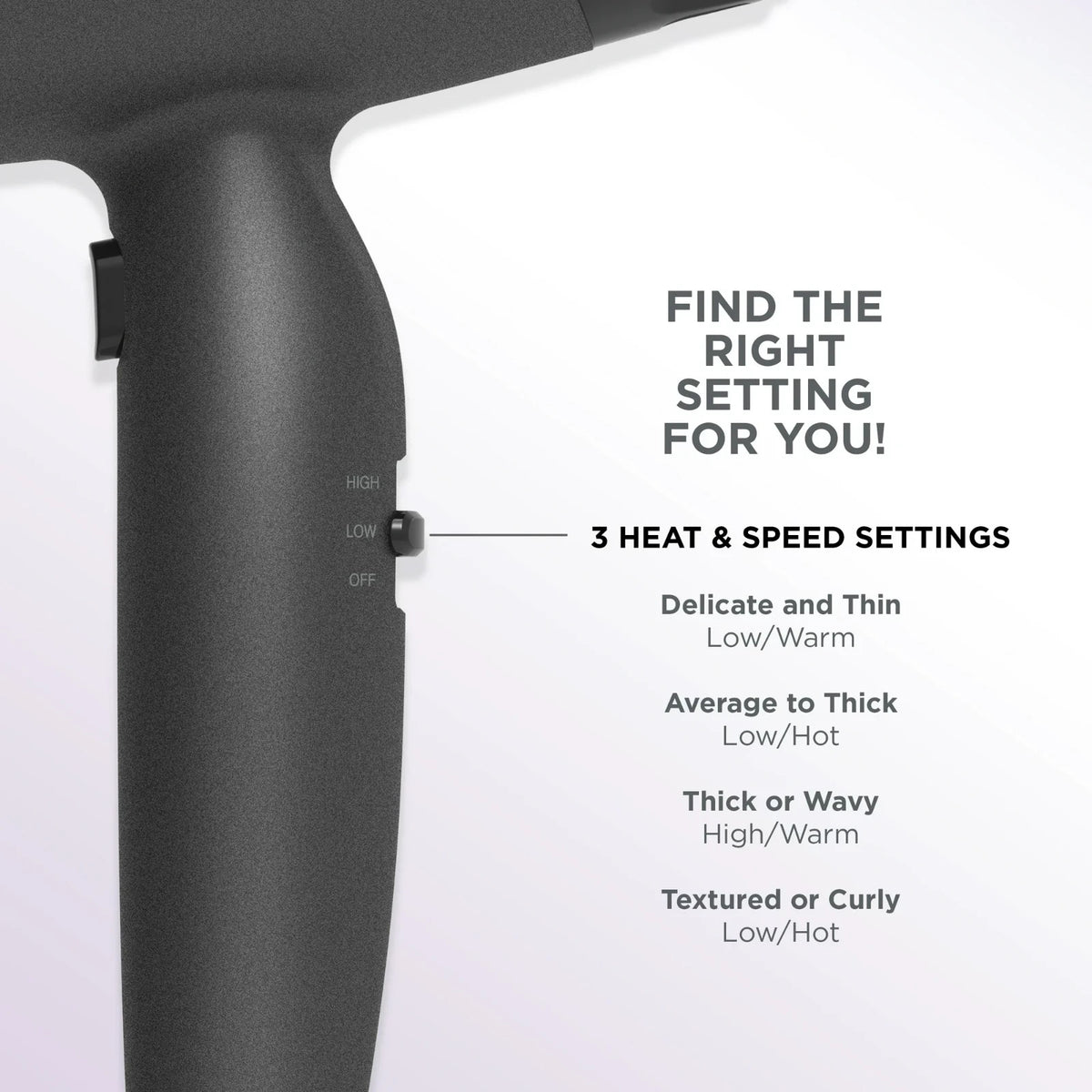Conair Radiance Boost Hair Dryer with Nano-Quartz Technology, Diffuser & Concentrator
