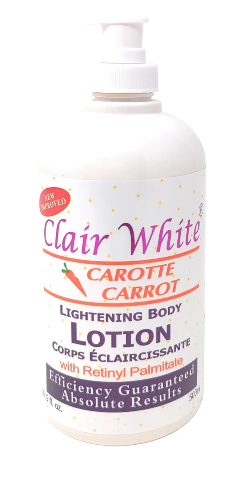 Brightening Carrot Body Lotion with Vitamin E & C - 16.9 oz