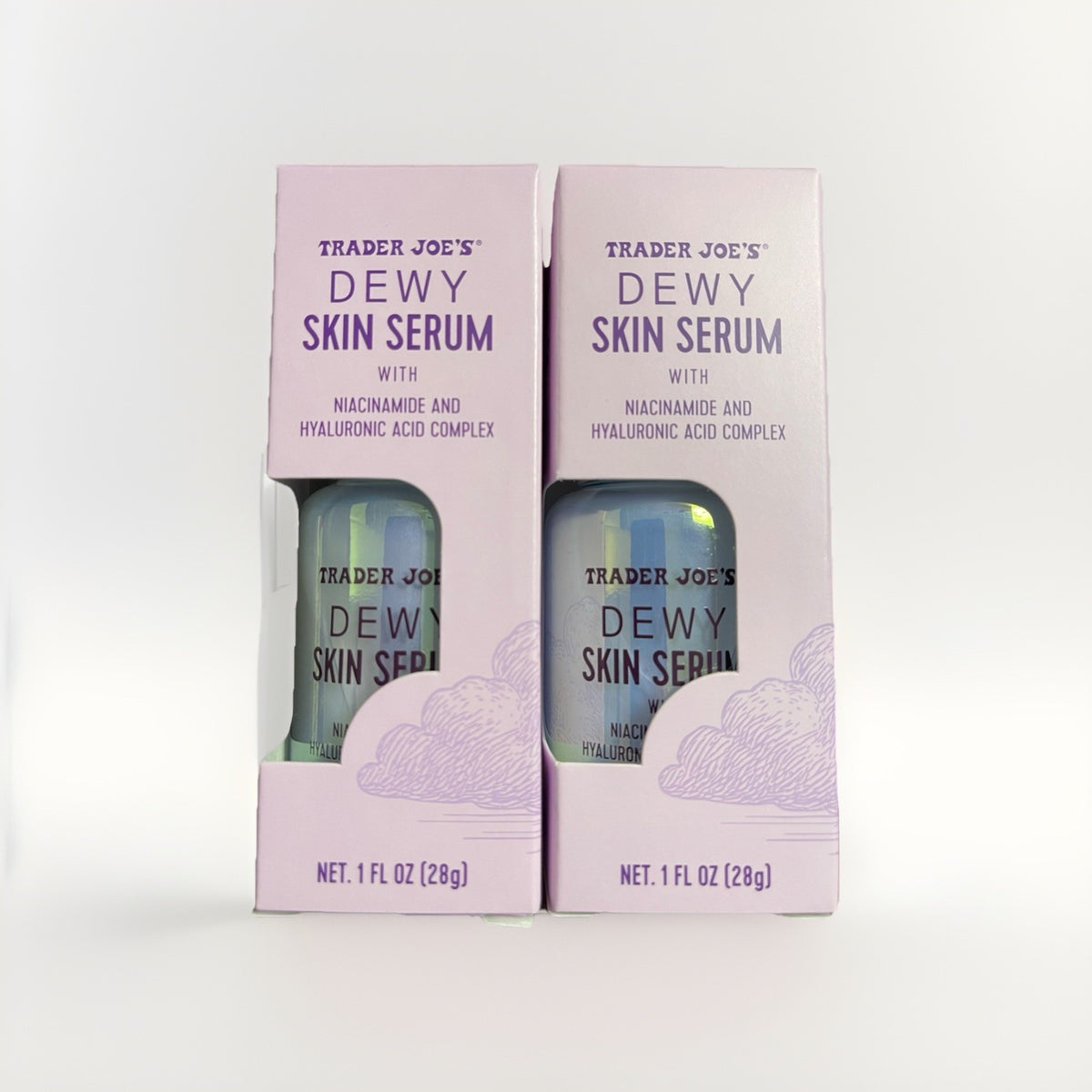 Trader Joe's Dewy Skin Serum (2 Packs), 1 fl oz/30 mL/each