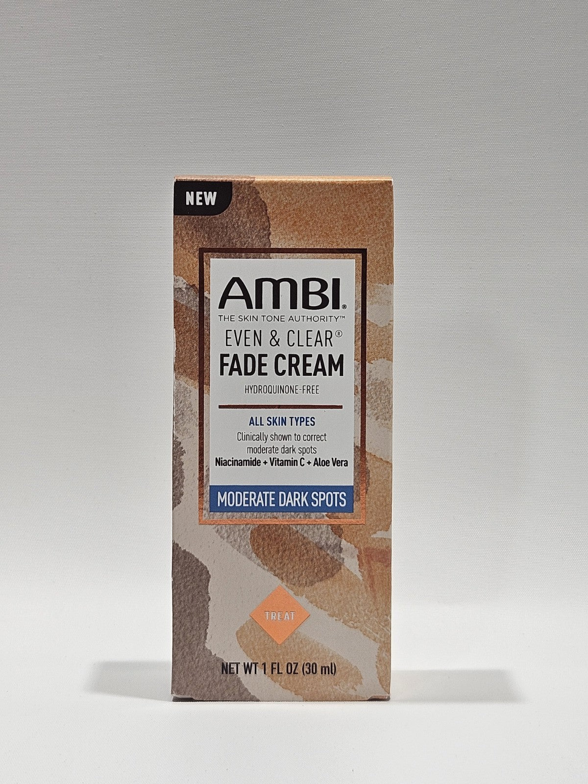 Hydroquinone-Free Facial Fade Cream - 1 oz for Even Skin Tone