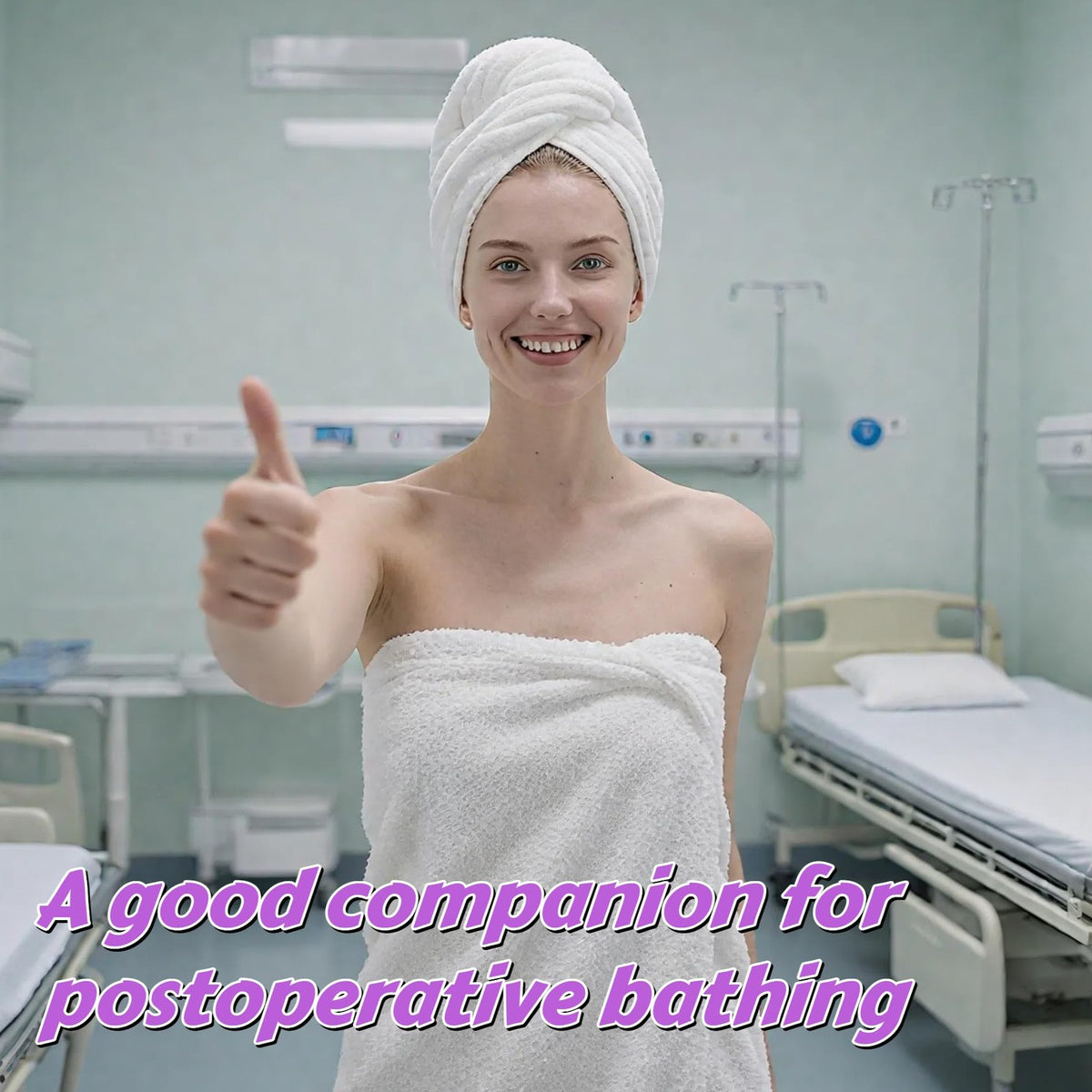 Waterproof Shower Cover for Shoulder Surgery & Mastectomy – Medium,