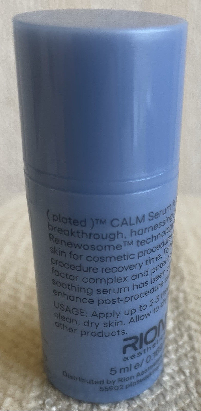 Plated Skin Science Calm Exosomes Serum Sample 5ml for Skin Healing & Recovery