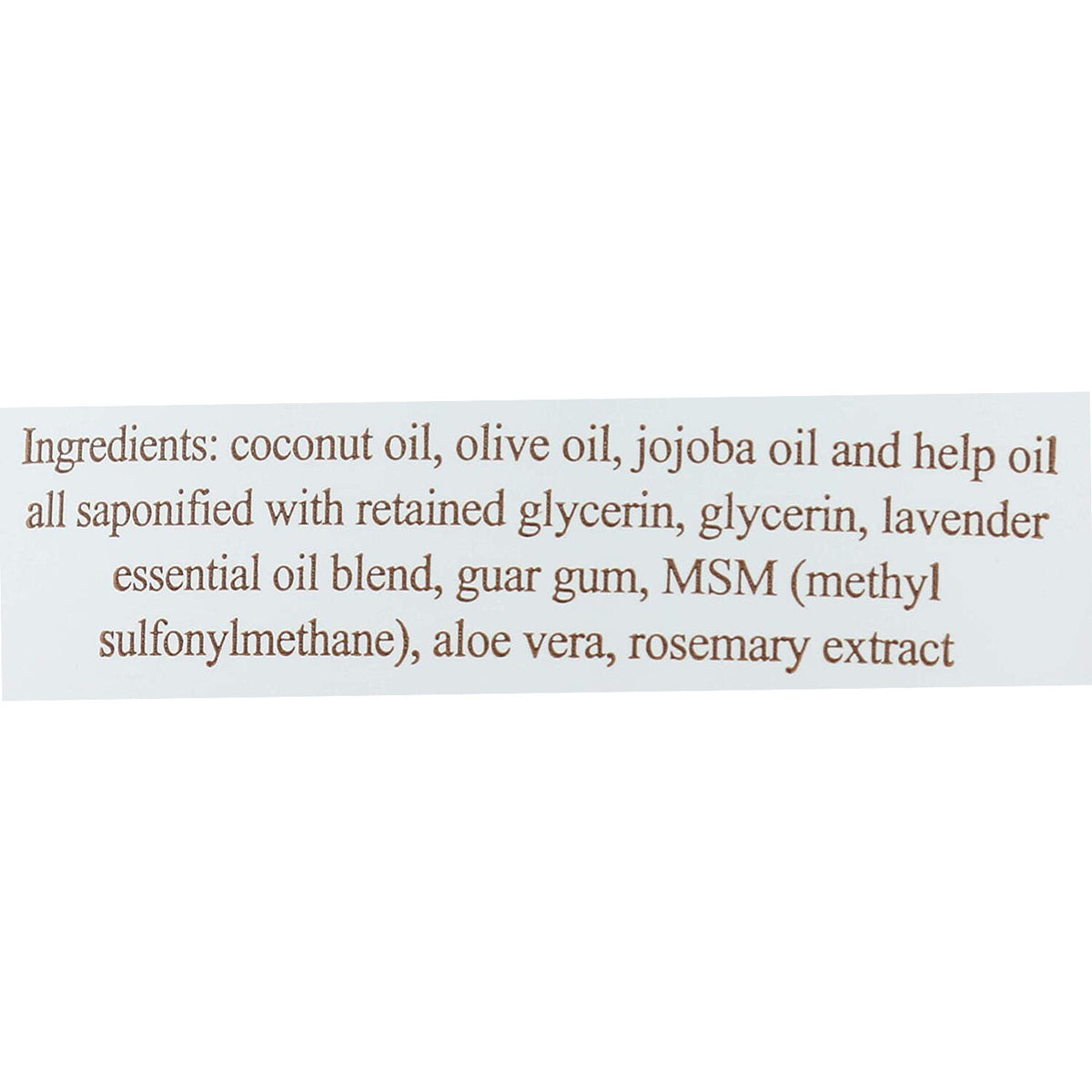 Griffin Remedy Foaming Hand Soap with MSM, Lavender, 8 Ounce