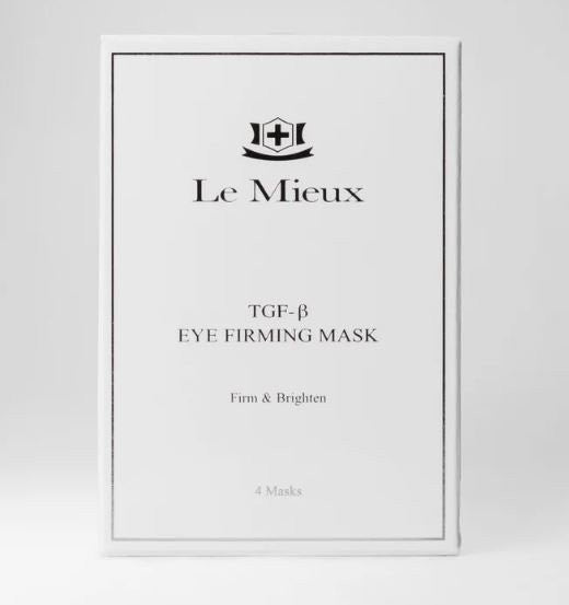 Le Mieux TGF-B Eye Firming Face Mask - 4 Pack, Anti-Aging Eye Treatment