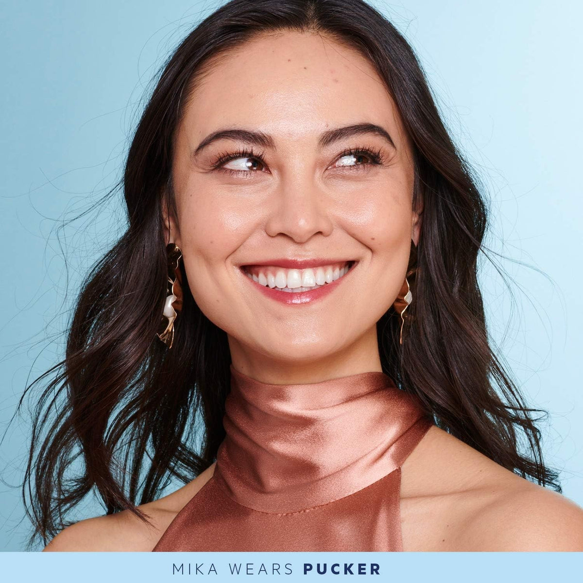 Lip Mask with Hydrating Mango & Cocoa Butter - Sangria Shade, Glossy Finish