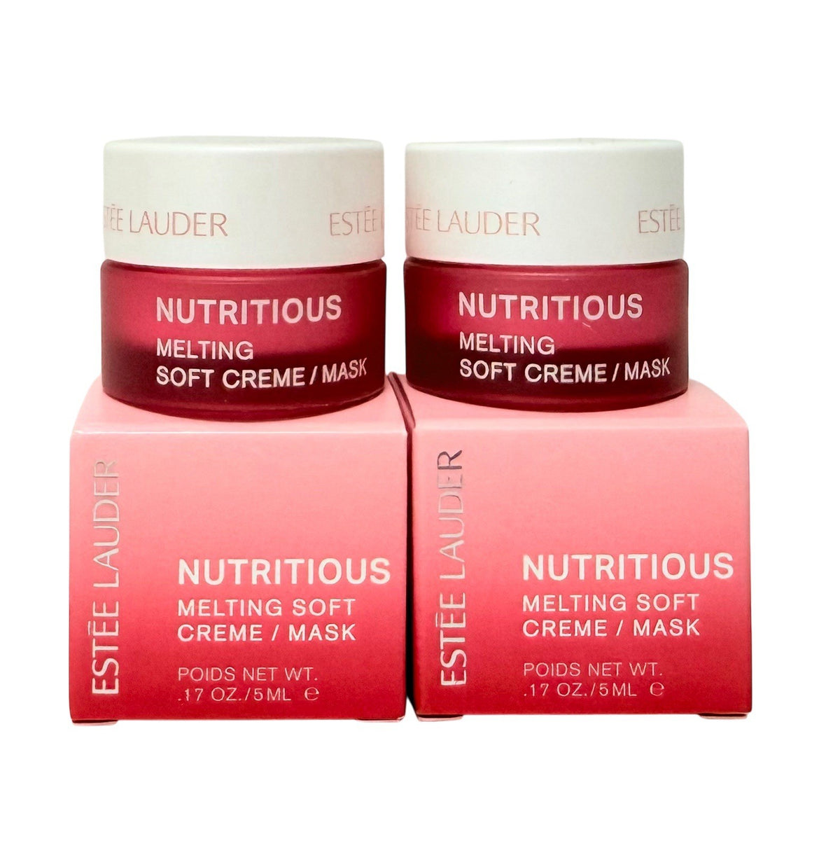 Estée Lauder Nutritious Melting Soft Crème Mask Travel Sample 5ml x 2