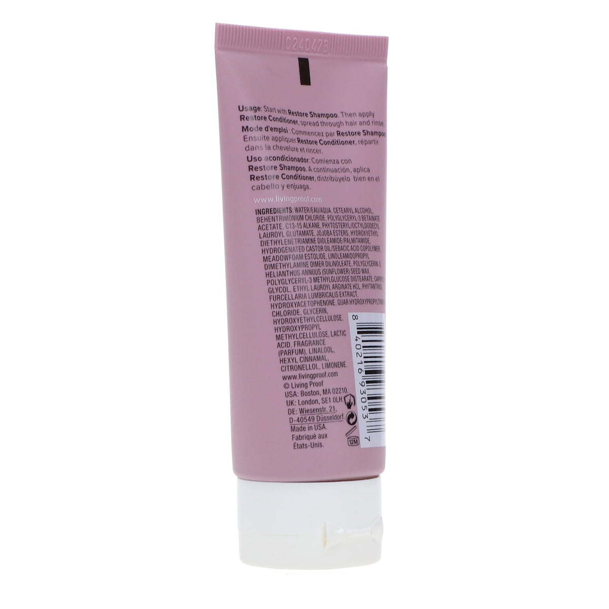 Living Proof Restore Conditioner 2 oz for Damaged Hair, Hydrating & Smoothing