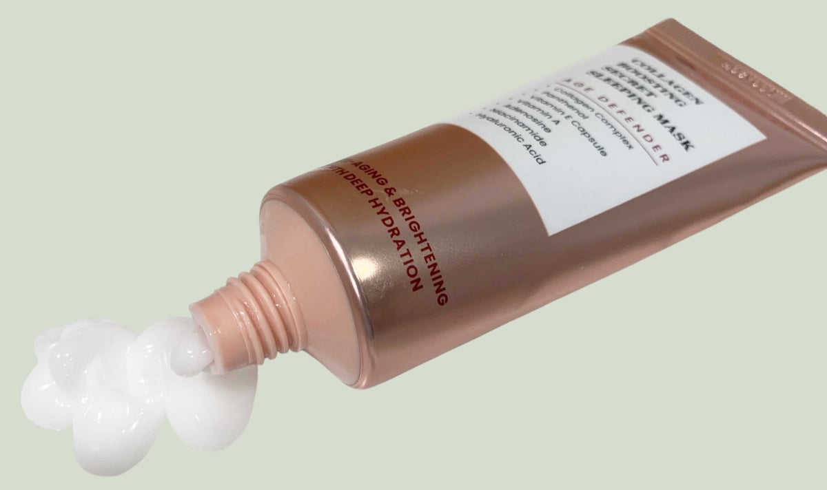 Collagen-Boosting Sleeping Mask for Anti-Aging & Hydration 60ml