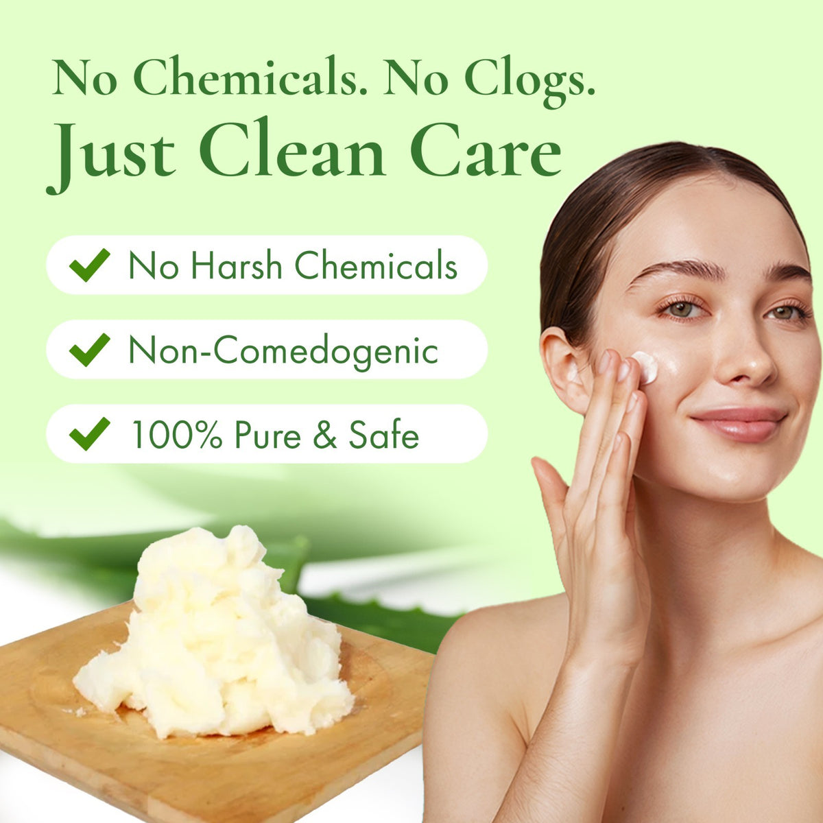 Aloe Vera Butter 8oz Raw Pure Natural