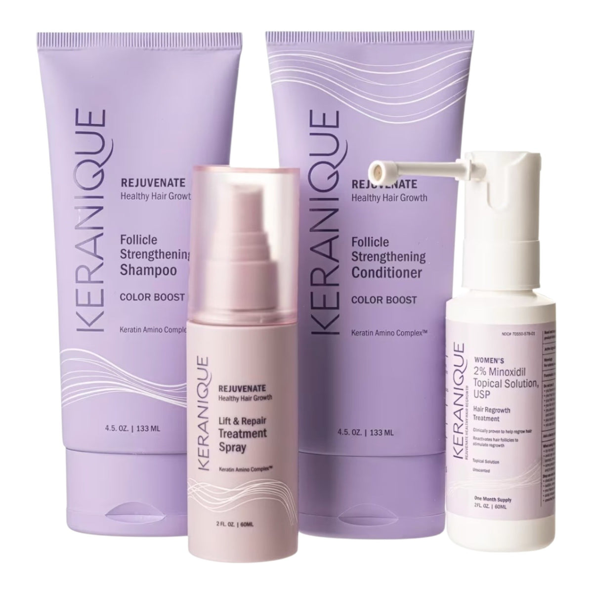 Hair Regrowth System for Color-Treated Hair