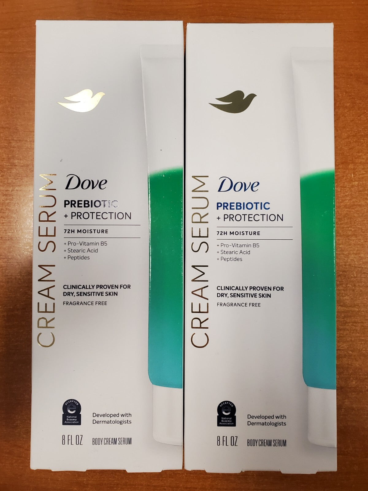 Dove Body Cream Serum Prebiotic + Protection Lotion, 2 Pack 8oz
