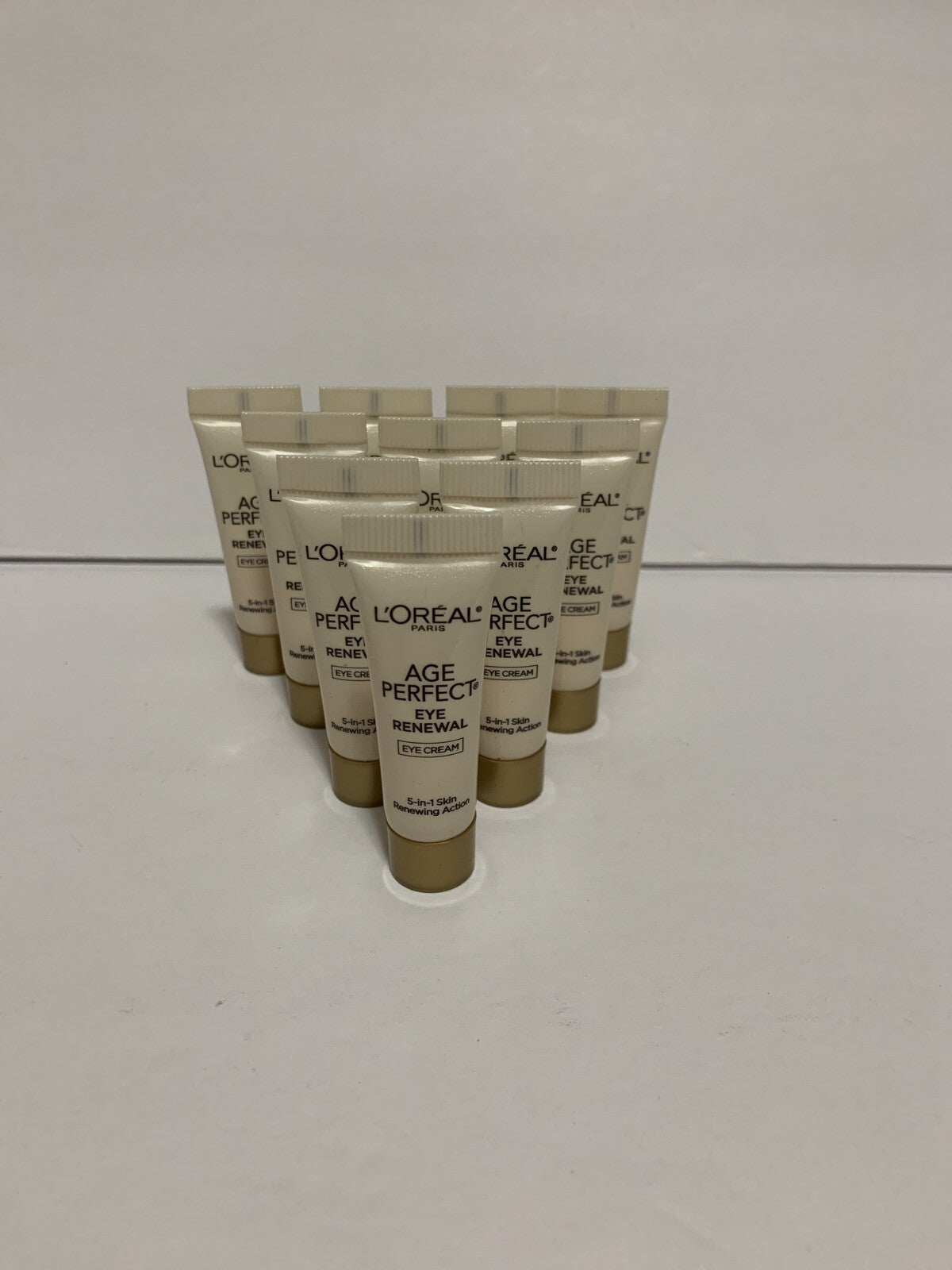 L'Oréal Age Perfect Eye Renewal Eye Cream Travel Size 0.10 Oz Pack of 10