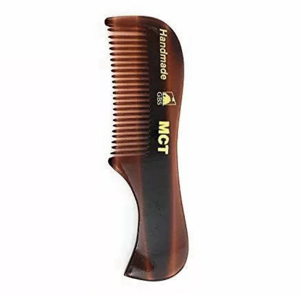 Mini Beard & Mustache Comb Set - Travel Size, 3 Pack for Grooming
