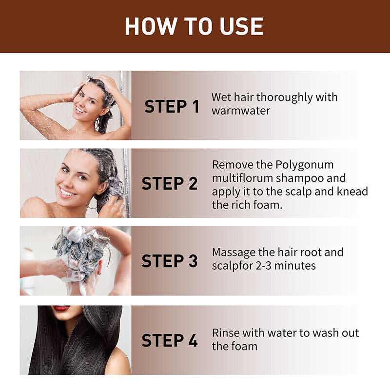 Natural Hair Darkening Shampoo Bar for Gray & Thinning Hair – Organic & Repair