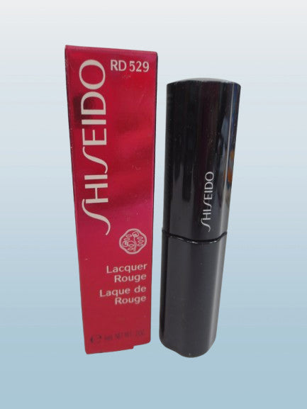 Shiseido Lacquer Rouge Lipstick RD529 Set - 0.2 Oz Box of 2