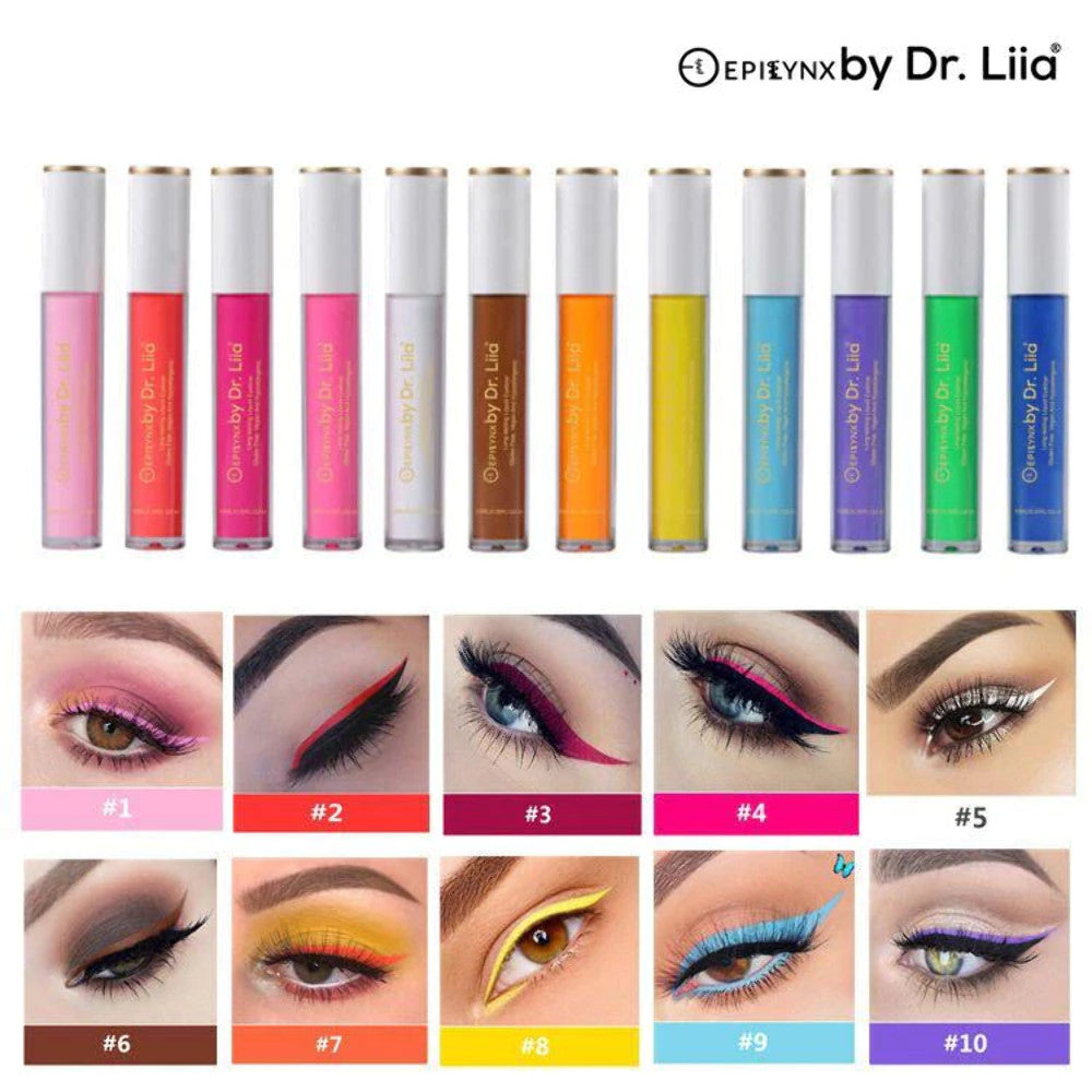 Long-Lasting Waterproof Liquid Eyeliner - Multiple Colors