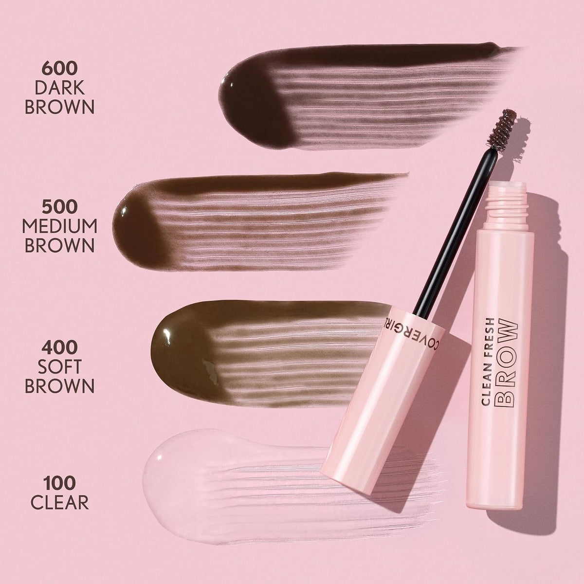 Eyebrow Gel Long-Lasting Vegan Brow Enhancer in Dark Brown