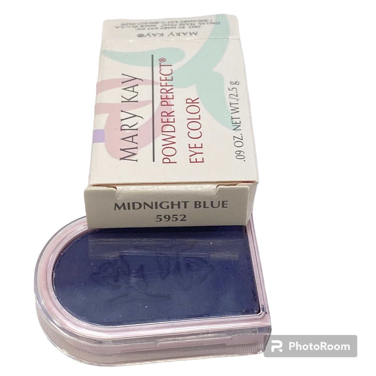 Mary Kay Midnight Blue Powder Perfect Eye Shadow - Discontinued New