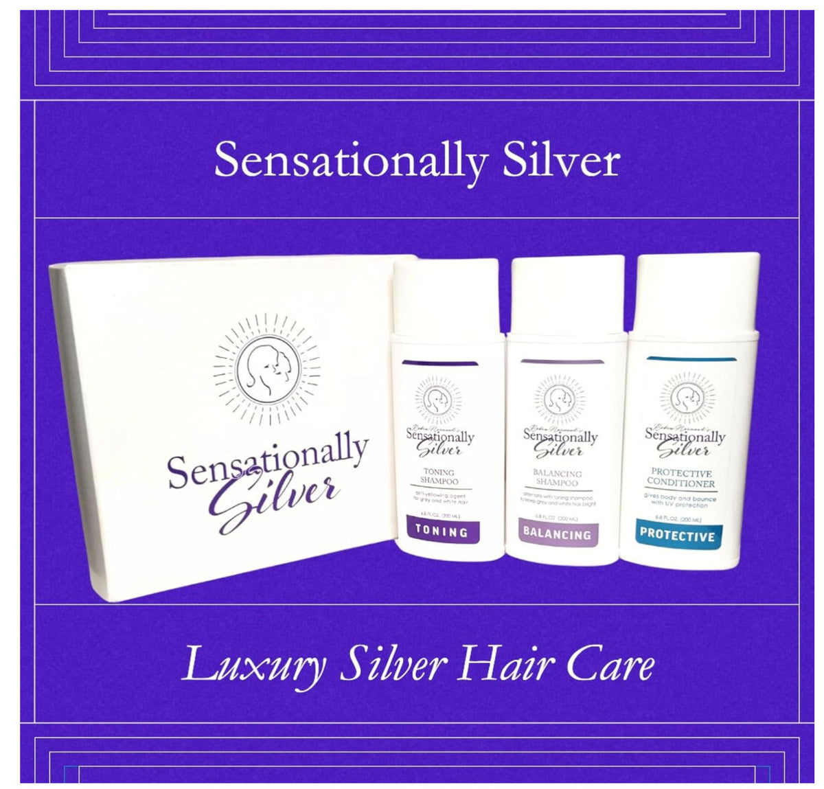Sensationally Silver 3-Piece Gift Set – Premium Hair Care Trio for