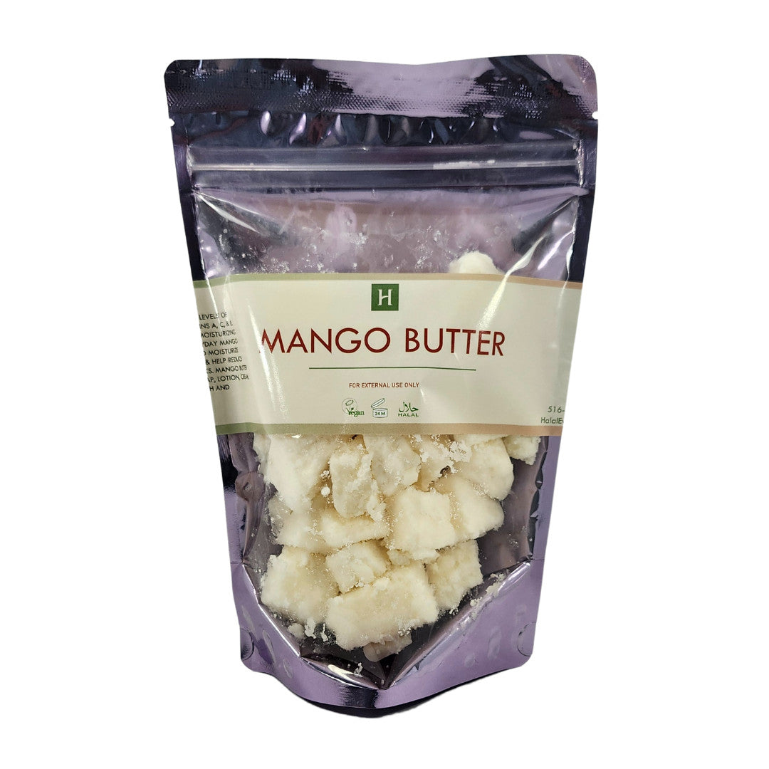 Raw Mango Butter 1 LB - 100% Pure Unrefined Organic