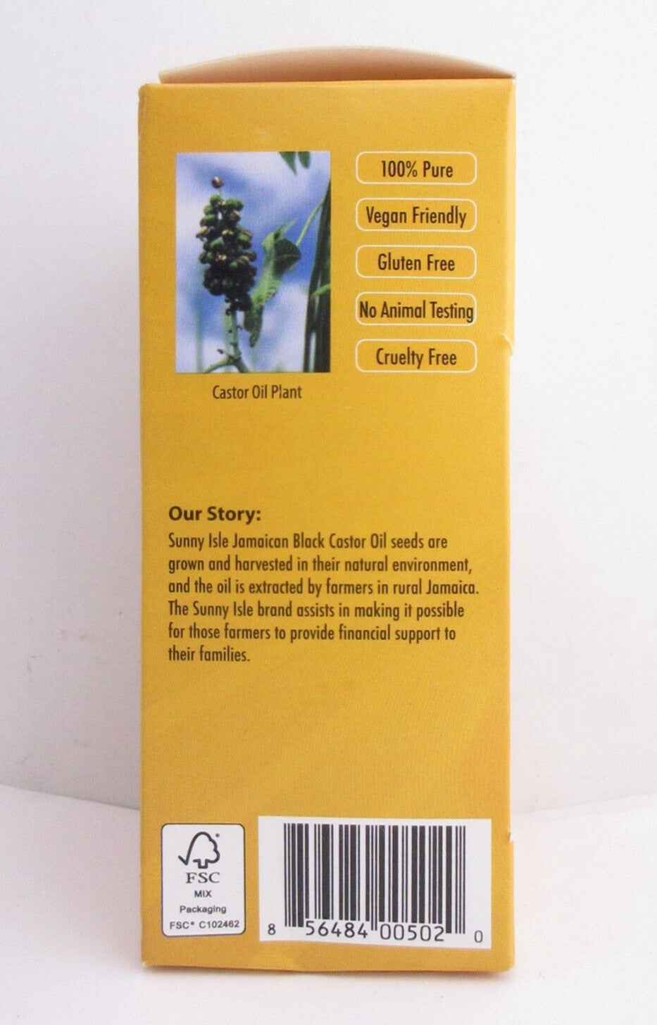 Jamaican Black Castor Oil - 4 fl oz Natural Hair & Skin Treatment