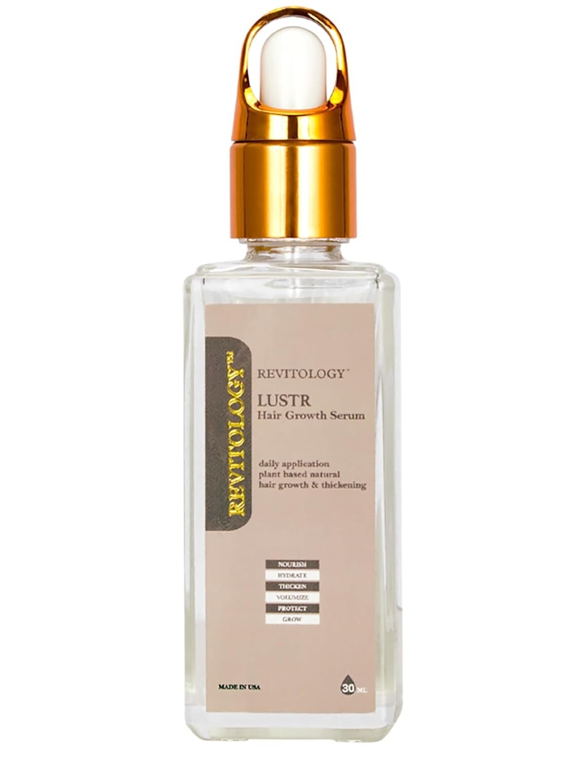 Hair Growth Serum with Rosemary Oil - 1oz Non-Greasy