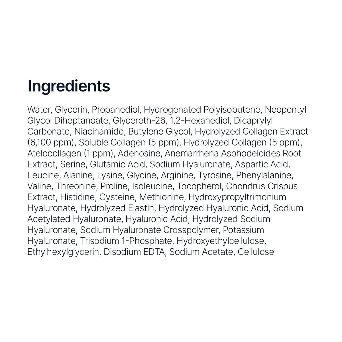 Deep Collagen Serum with Niacinamide & Volufiline - Hydrating Korean Skincare
