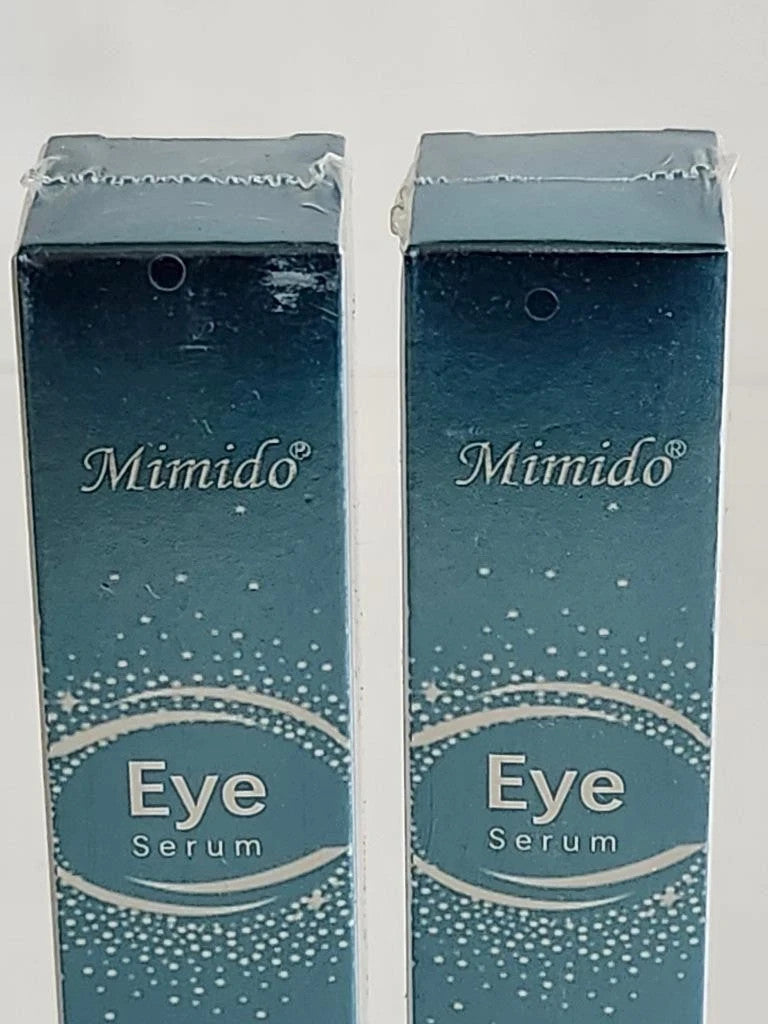 2 Pack Caffeine Eye Serum with Roller Ball - Anti-Aging Dark Circles Brightening